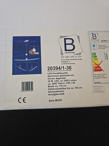 Leuchten led pendelleuchte - b-leuchten,