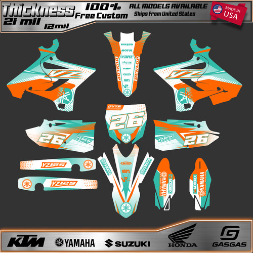 Motocross graphics for yamaha - motocross,